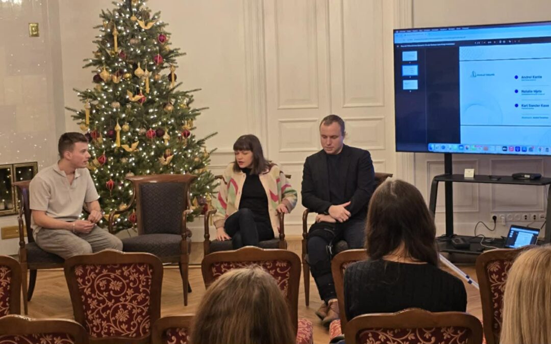 Noored ja otsustajad arutasid Jaan Poska majas Tallinna hariduse tulevikku